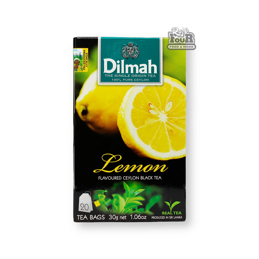 Սև թեյ «Dilmah Lemon» կիտրոնի համով 20հատ
